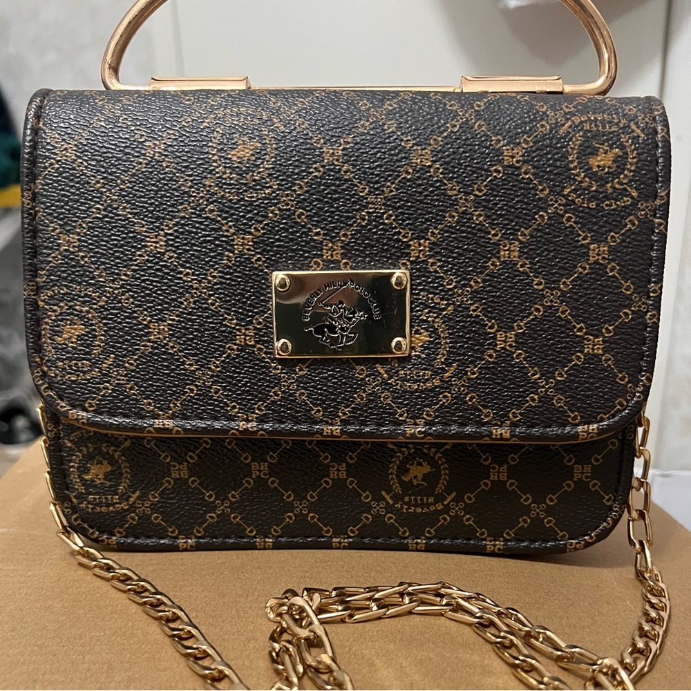 Beverly Hills Polo Club Chained Purse